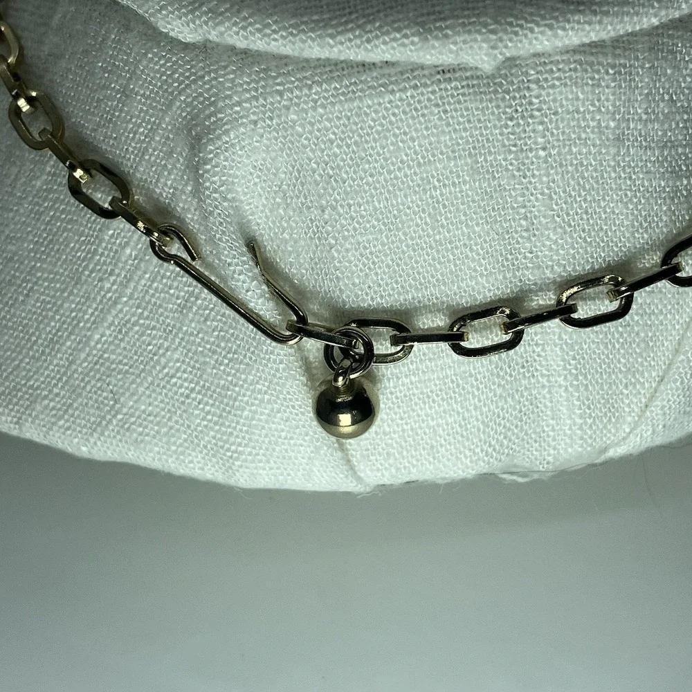 Vtg 50's Dogwood Gold Tone Collar/Choker‎ Necklace & Bracelet NC Flower Romantic